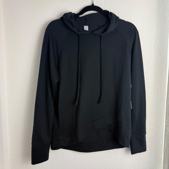 Balance Collection Other - Balance Collection Jacoby LS Hoodie Mens Medium Black French Terry NWT